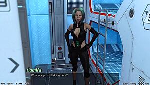 Red Haired Step Sister in Shower