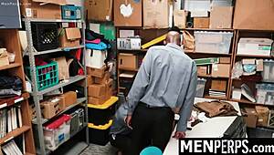 ugh, can't believe this gay mall officer tricked me into deep search for stolen stuff!