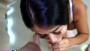 CIM Blast for Sexy Thai Girlfriend in POV