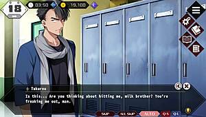 Eventos e Final com a Aluna Asiática de Cabelo Curto Satomi