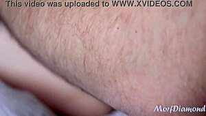 Real female orgasm from muff diving close-up