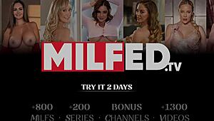 hey stepmom, why're ya touching yourself in the kitchen like that?