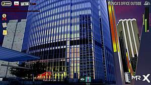 Fashion business episode 34: naked beauty encounters monster in 3D hentai