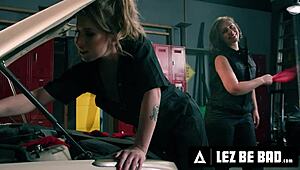 Damn, Tommy King rough strap-on bangs Octavia Red at work!