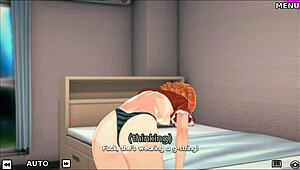 Amy says, 'This harem class is special for my first date.'