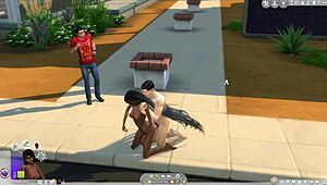 I love this Sims 4 shemale sex compilation.
