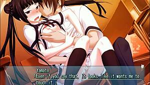 Schoolgirl Majikawa’s erotic experience with a coconut enthusiast