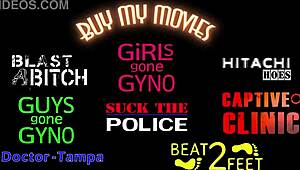 Freshman donna leigh orgasms from nurses' magic wand