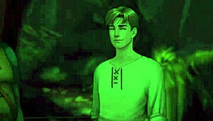 What a legend part 4, arm wrestling with a muscular redhead.