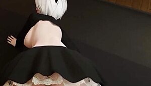 I love this 2b hentai compilation with all the sexy scenes and stuff