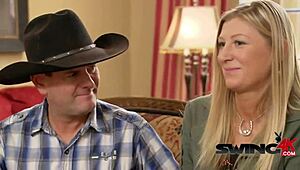 Lucky guys banging hot chicks in wild swinger close-up action 😍