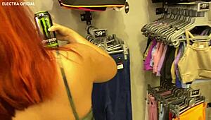 I took my brazilian employee to the store and she gave me a pov blowjob in the dressing room, it drove me crazy.