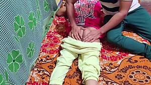 Desi Girl Gets Bangles from Brother-in-Law