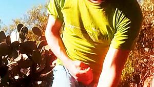 Boy Feels Intense Pleasure While Masturbating Alone in His Room