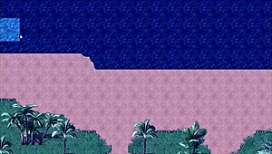 Tanned Girl Natsuki's Clothes Ripped During Striptease in Hentai Game Episode 6