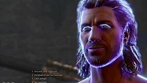 baldur's gate 3 naked gale romance gay sex scene