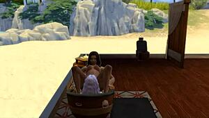 Seraphina meets the neighbor