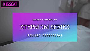 Hey, Step Mom, Why Use My Dick in Shared Bed and Pull Off Condom for Creampie?