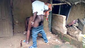 Step Mother Catches Me and Stepbrother Fucking in Grandma's Backyard, What Happens Next?