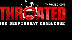 lascivious babe sucks huge cock in wild contest