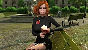 yo, check this gameplay of knockout master part 11 with the hot redhead!