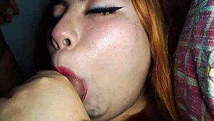 La novia de mi hermano entró a mi cuarto para que me corriera en su culo!