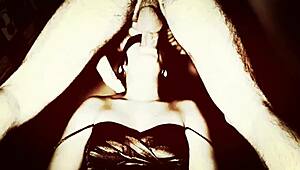 retro scene with deepthroat and anal pounding action