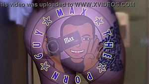 Sexy Latina Julz gives sloppy blowjob to monster cock