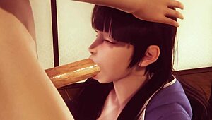 Hinata is ready for anything in this 3D hentai uncensored Naruto scene!