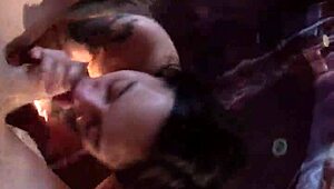 i suck my man's big cock in the hot tub