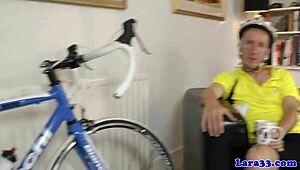 lingerie mature gets pussylicked and, oops, pounded so hard