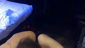 wife's blowjob cum on tits