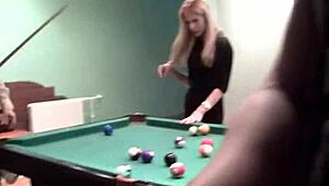 Blonde Teacher Strips Naked For Cash