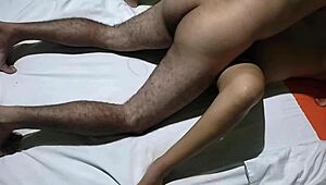 pregnant ebony milf craves big cock in her shaved ass