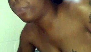 harley enjoys deepthroat blowjob with big black cock, gagging and spitting saliva