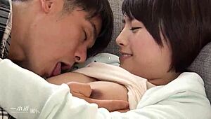 Bold Japanese Beauty Mari Haneda Reveals All in Raw Blowjob Action