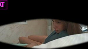 After the party, stepmom with no panties got drilled by stepson in shared bed until he finished inside