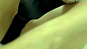 Natural tits bounce as Vanessa rides Artem Mihas hard