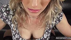 Cory Chase feels naughty as brunette MILF teacher and prostitute in taboo encounter