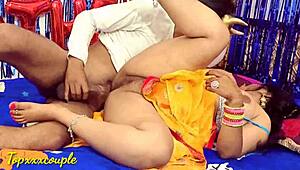 Desi wife celebrates birthday with ghost and hardcore sex