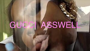 Ebony Chubby Gucci Panda Gets Hardcore Anal Fucking