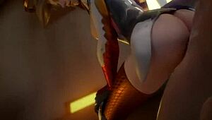 I compiled these 3D asses and tits getting fucked in the ass, oh god