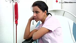 hey laura, ready for your vitamine shot in the hospital today?