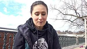 German Scout - Lara Fox Seduced to Bang at Pickup Casting