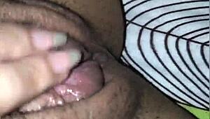 my creamy pussy explodes in incredible orgasm