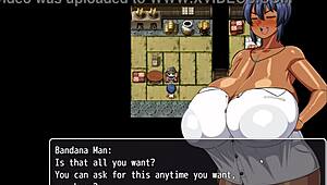 Tanned Girl Natsuki Hentai Game Ep 5 Strangers Masturbate Over Plump Hot Body