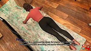 a petal among thorns 2 in the game with petite teen in skirt