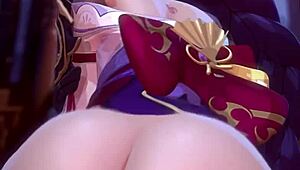 I compiled these 3D asses and tits getting fucked in the ass, oh god