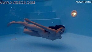 Marfa Unique Beautiful Pornstar Underwater Tight Pussy