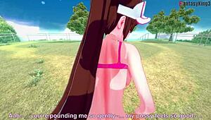 mei nancy fucks hard in pokemon fantasy full video